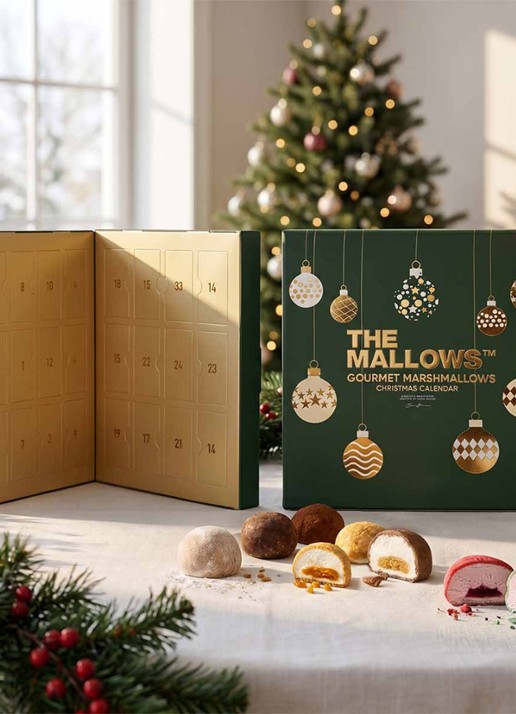 The Mallows Mixed Mallows adventskalender 296 gram - voorkant 2 undefined