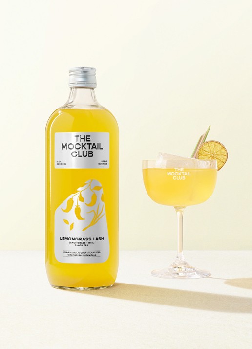 The Mocktail Club Lemongrass Lash mocktail 99 cl - voorkant 2 undefined