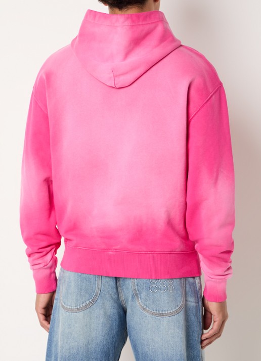 The New Originals Airbrushed Big Logo hoodie met logoprint - achterkant 3 roze