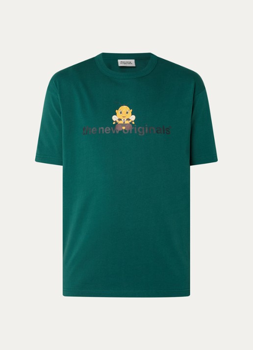 The New Originals Bee Clip Art T-shirt met logoprint