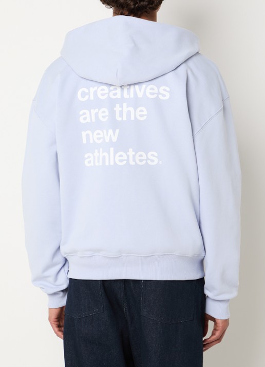 The New Originals Catna sweatvest met logo- en backprint