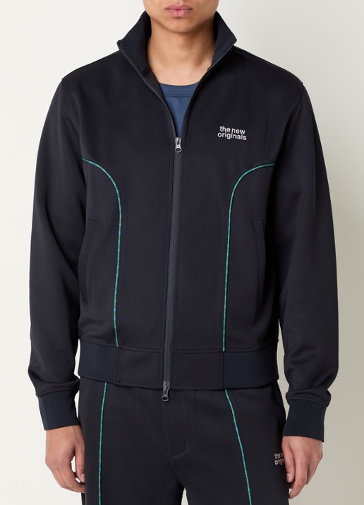 The New Originals Emblem sweatvest met steekzakken en logo
