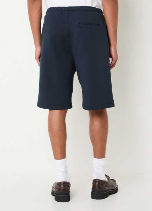 The New Originals Emblem wide fit korte joggingbroek met logo - achterkant 2 donkerblauw