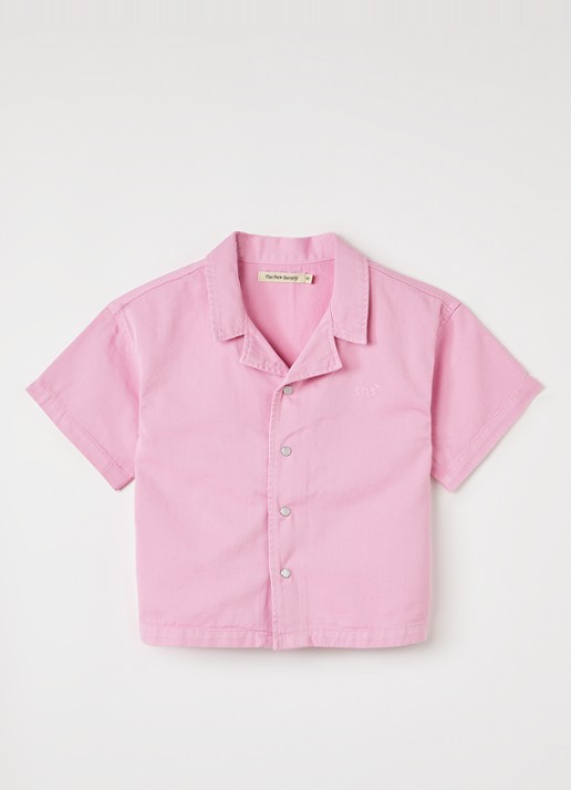 The New Society Blouse met kraag
