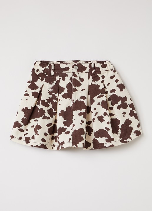 The New Society Dakota rok met dierenprint