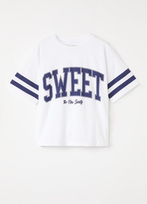 The New Society Daylily T-shirt met print