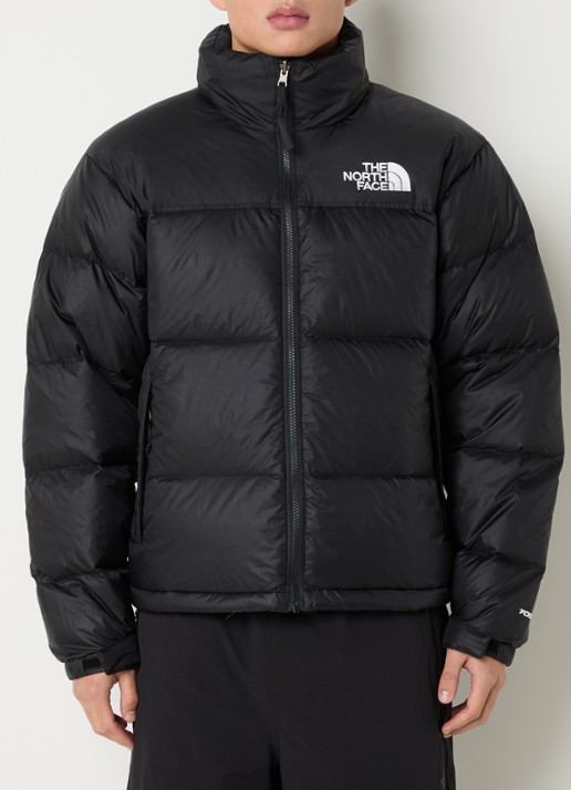 The North Face 1996 Retro Nuptse puffer jack met donsvulling  - detail 2 zwart