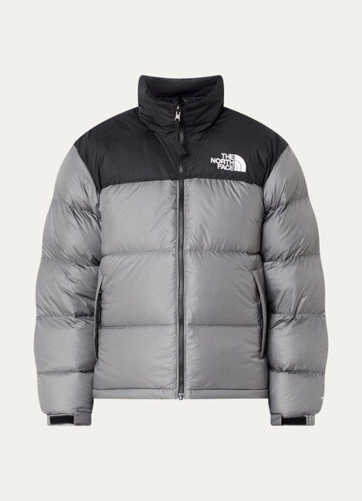 The North Face 1996 Retro Nuptse puffer jack met donsvulling  - voorkant 3 grijs