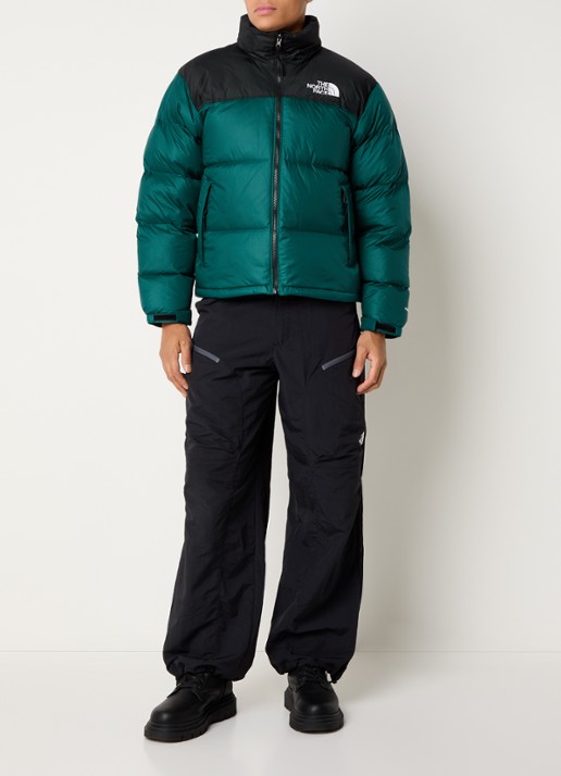 The North Face 1996 Retro Nuptse puffer jack met donsvulling  - voorkant 2 turquoise