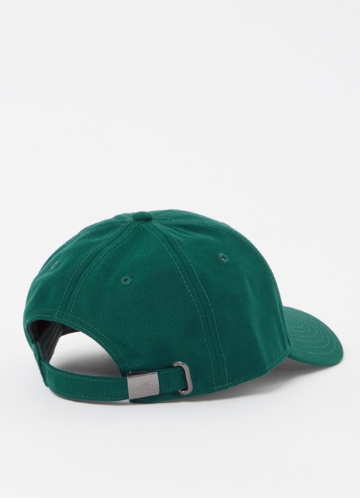The North Face  '66 Classic pet met logoborduring - detail donkergroen