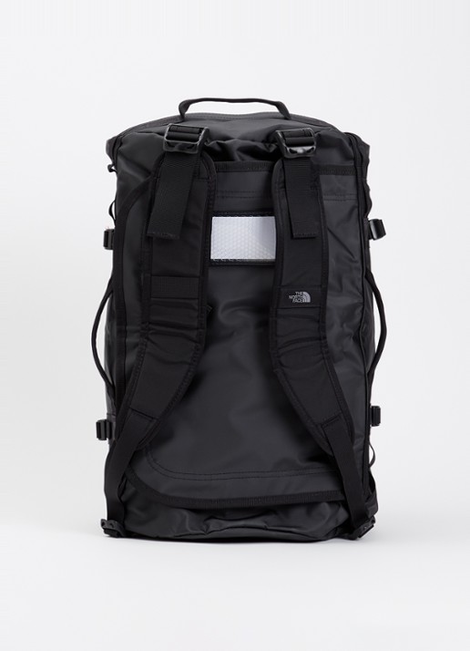The North Face Base Camp Duffel S weekendtas met verstelbare schouderriem - achterkant 2 zwart