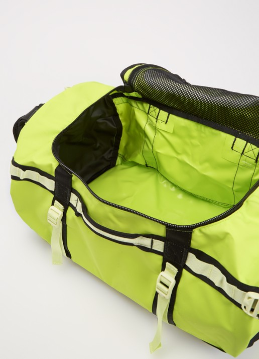 The North Face Base Camp Duffel S weekendtas met verstelbare schouderriem - detail 2 lime