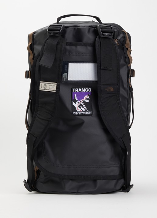 The North Face Base Camp Duffel S weekendtas met verstelbare schouderriem - achterkant 4 zwart