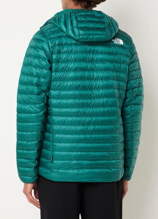 The North Face Bettaforca gewatteerd jack met donsvulling en logo - achterkant 2 turquoise