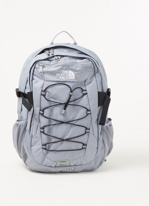 The North Face Borealis Classic rugzak met 15 inch laptopvak - voorkant 3 grijs