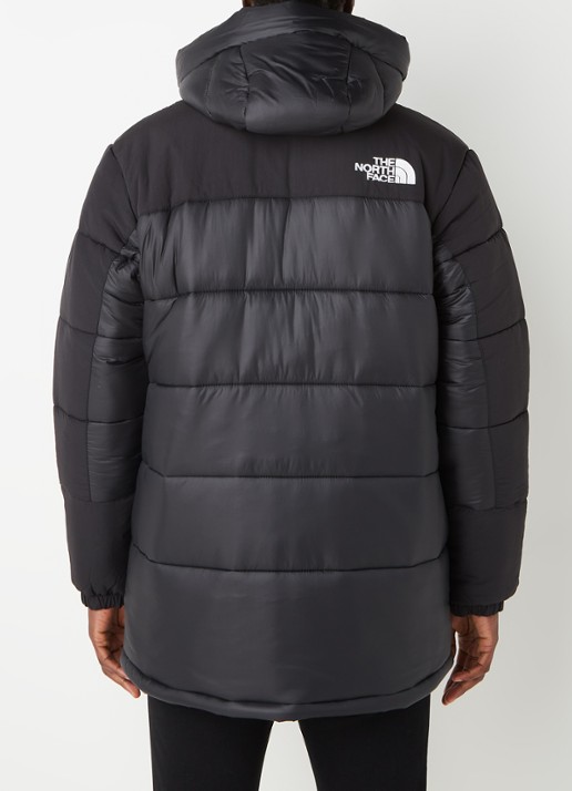 The North Face Himalayan gewatteerde jas met ritszakken - achterkant zwart