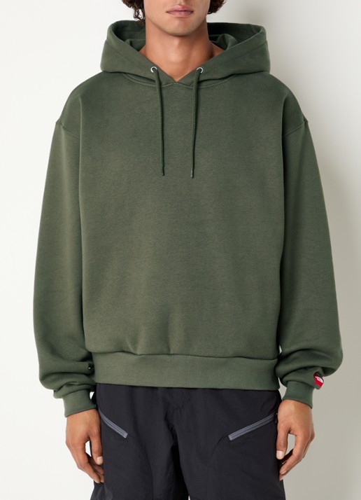 The North Face Hoodie met capuchon - detail mosgroen
