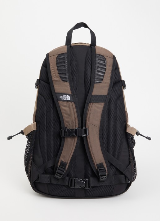 The North Face Hot Shot rugzak met 15 inch laptopvak  - achterkant 2 bruin
