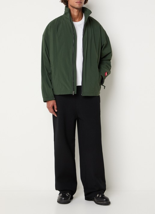 The North Face Jack met steekzakken - voorkant 4 groen