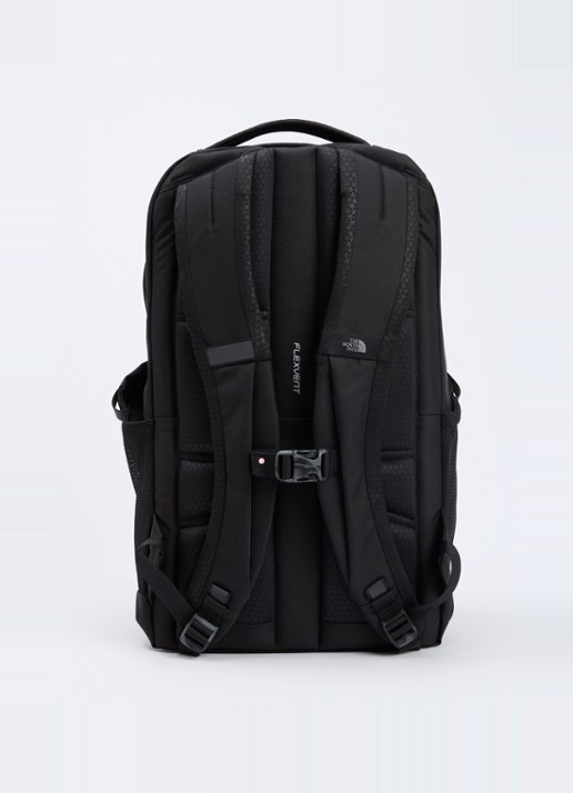 The North Face Jester rugzak met 13 inch laptopvak - achterkant zwart