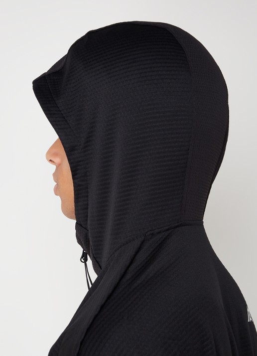The North Face Mountain Athletics sweatvest van fleece met ritszakken en structuur  - detail 4 antraciet