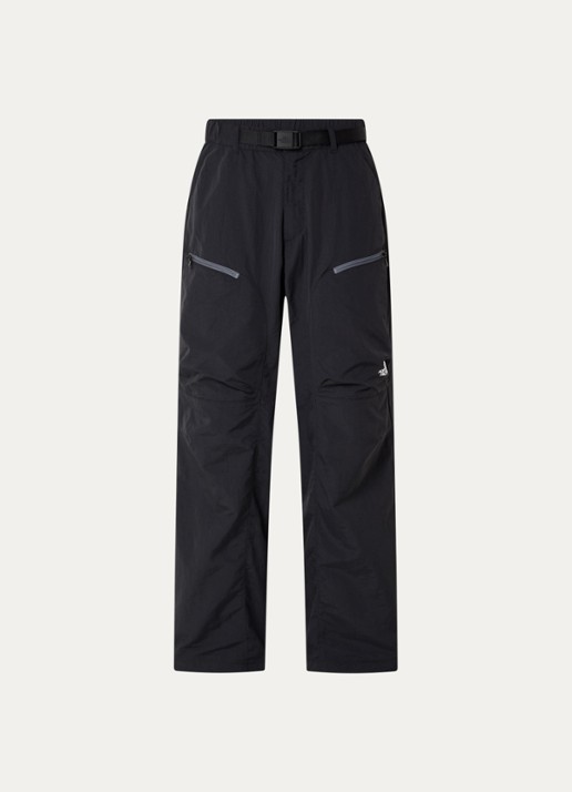 The North Face NSE loose fit cargobroek met ceintuur - voorkant 2 zwart