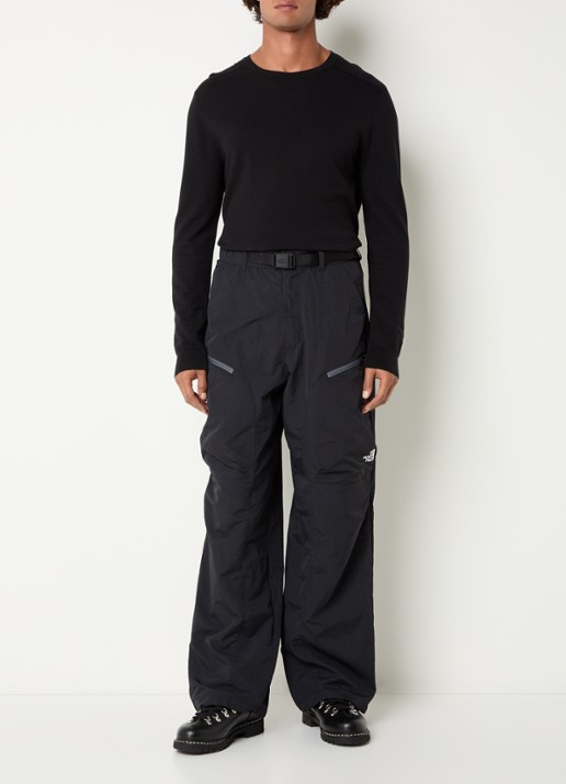 The North Face NSE loose fit cargobroek met ceintuur - voorkant 3 zwart