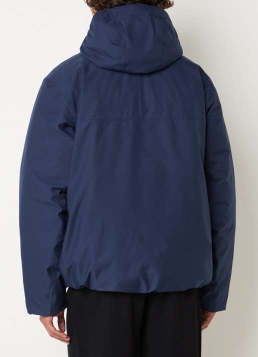 The North Face Range gewatteerd jack met donsvulling en capuchon - achterkant 2 donkerblauw