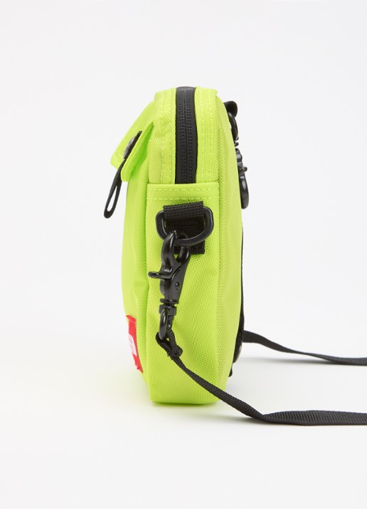 The North Face Red Box S crossbody tas met logo - detail 4 neongeel