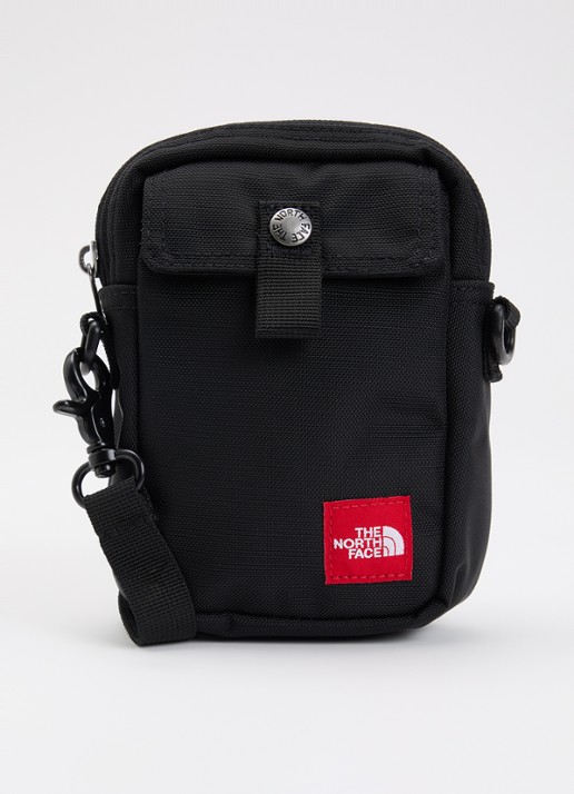 The North Face Redbox S crossbodytas met logo - voorkant 4 zwart