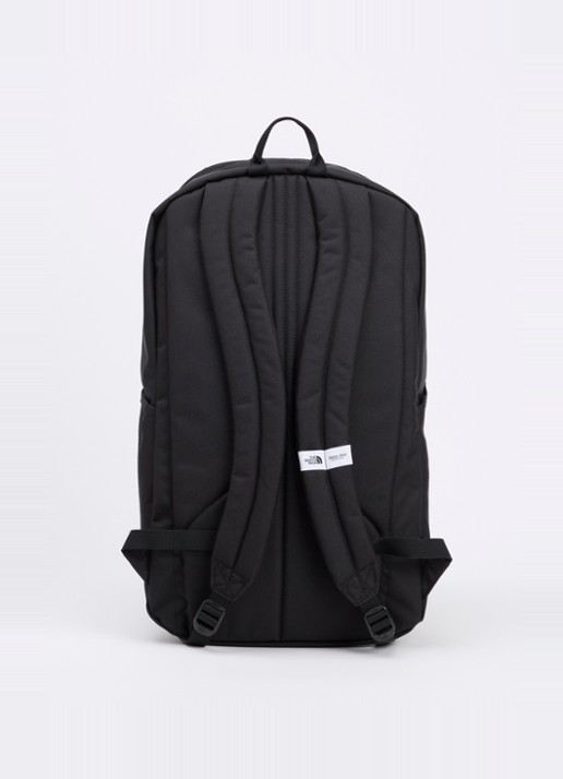 The North Face Rodey rugzak met 16 inch laptopvak - achterkant zwart