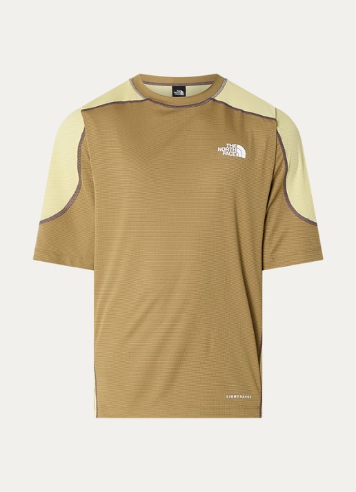 The North Face T-shirt met logo - voorkant 3 khaki
