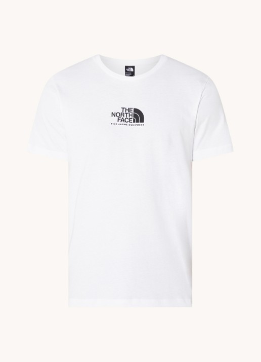 The North Face T-shirt met logo - voorkant 2 wit