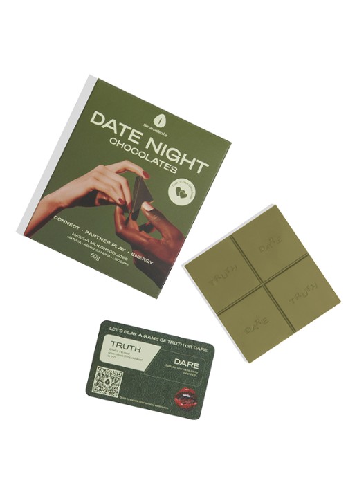The Oh Collective Date Night matcha chocoladereep 50 gram
