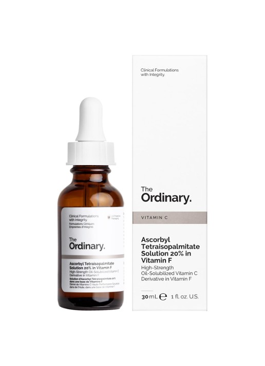 The Ordinary Ascorbyl Tetraisopalmitate Solution 20% in Vitamin F - verhelderend serum - voorkant 4 undefined