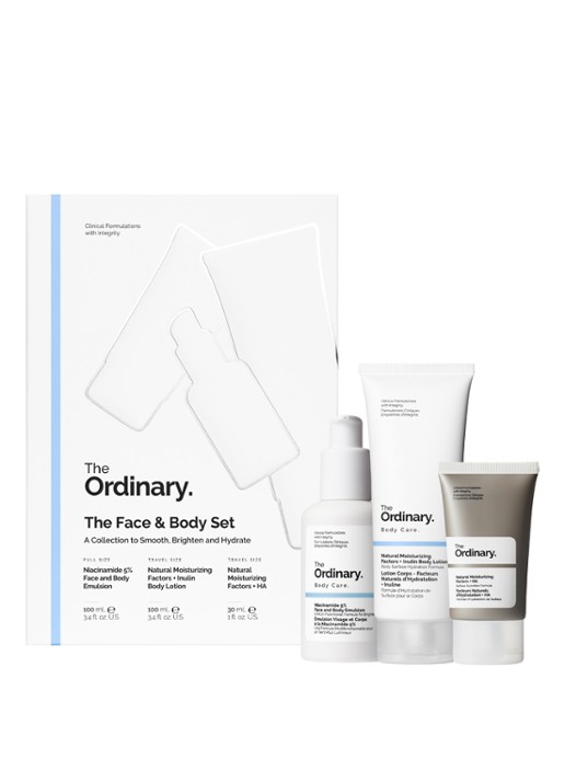 The Ordinary The Face & Body Set - verzorgingsset - voorkant 5 undefined