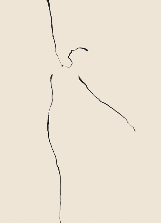 THE POSTER CLUB Dancer 02, Garmi print