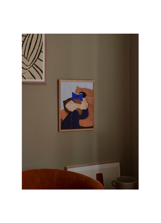 THE POSTER CLUB The Togo, Hanna Peterson print - voorkant 2 blauw