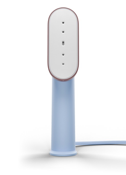 The Steamery Cirrus Lite Travel kledingstomer - voorkant 5 lichtblauw