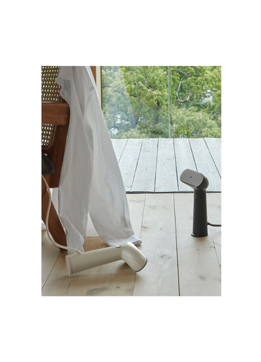 The Steamery Cirrus No.3 Iron Steamer kledingstomer met strijkfunctie - voorkant 5 zwart