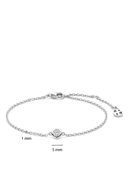 TI SENTO - Milano Armband 23092ZI - detail 5 zilver