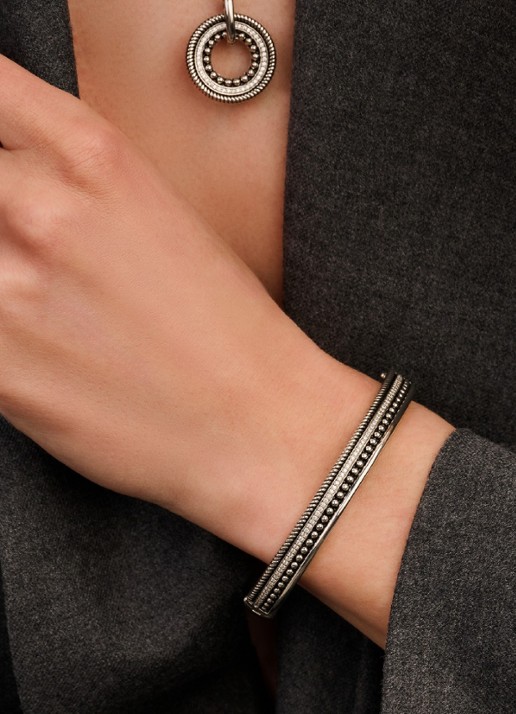 TI SENTO - Milano Armband 23093ZI - voorkant 5 zilver