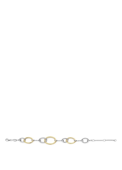 TI SENTO - Milano Armband 23096ZY - detail zilver