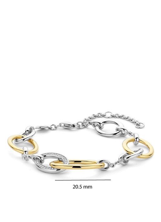 TI SENTO - Milano Armband 23096ZY - detail 3 zilver