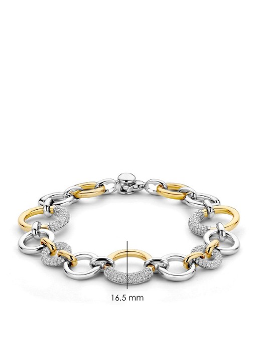 TI SENTO - Milano Armband met zirkonia 23102ZY - detail 6 zilver