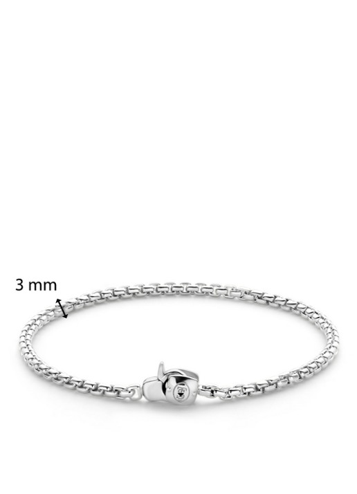 TI SENTO - Milano  Armband van zilver 23023SI - detail 3 zilver