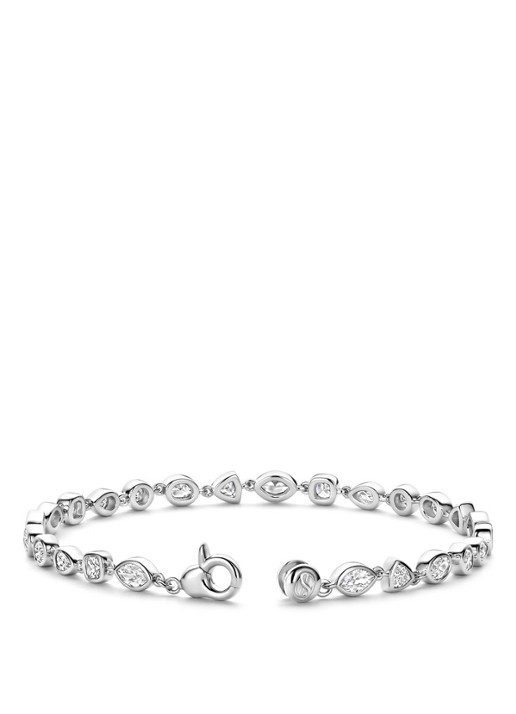 TI SENTO - Milano Armband van zilver 23062ZI - detail 2 zilver