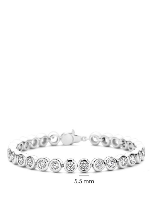 TI SENTO - Milano Armband van zilver 23107ZI - detail 3 zilver