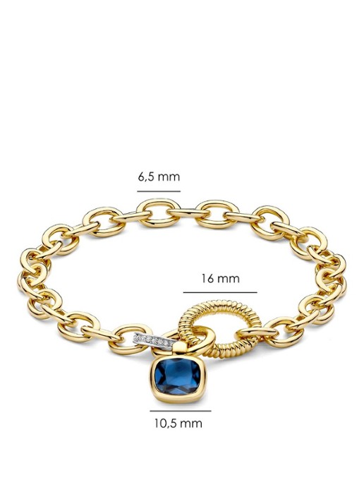 TI SENTO - Milano Armband verguld 23119DB - detail 3 goud