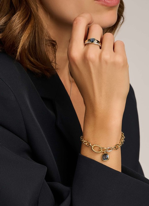 TI SENTO - Milano Armband verguld 23119DB - voorkant 7 goud